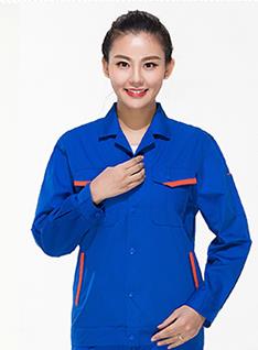 夏季純棉長(zhǎng)袖工作服
